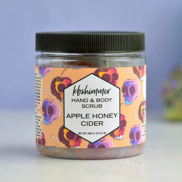 KBShimmer Apple Honey Cider Sugar Scrub