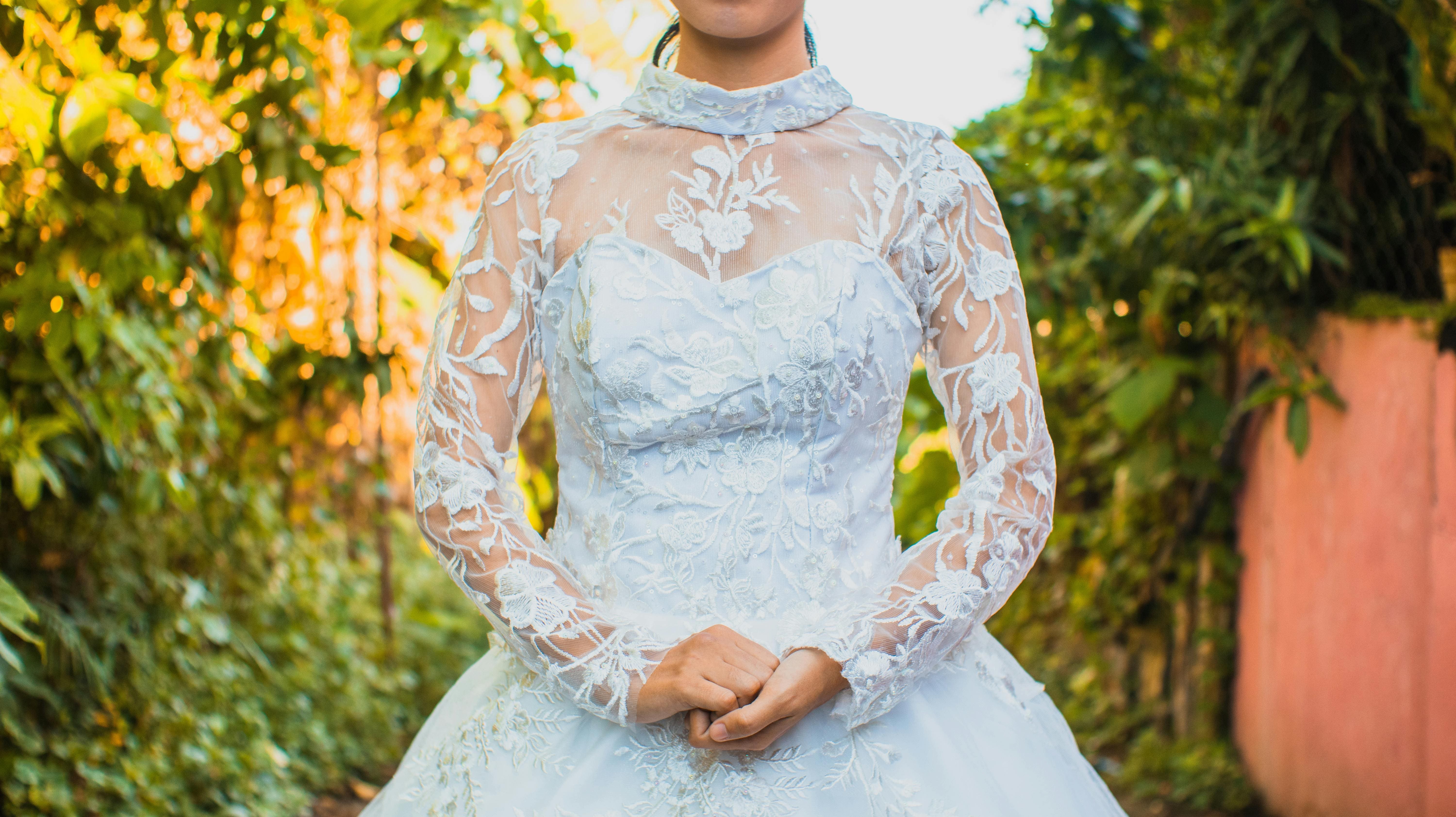 long sleeve winter wedding dresses
