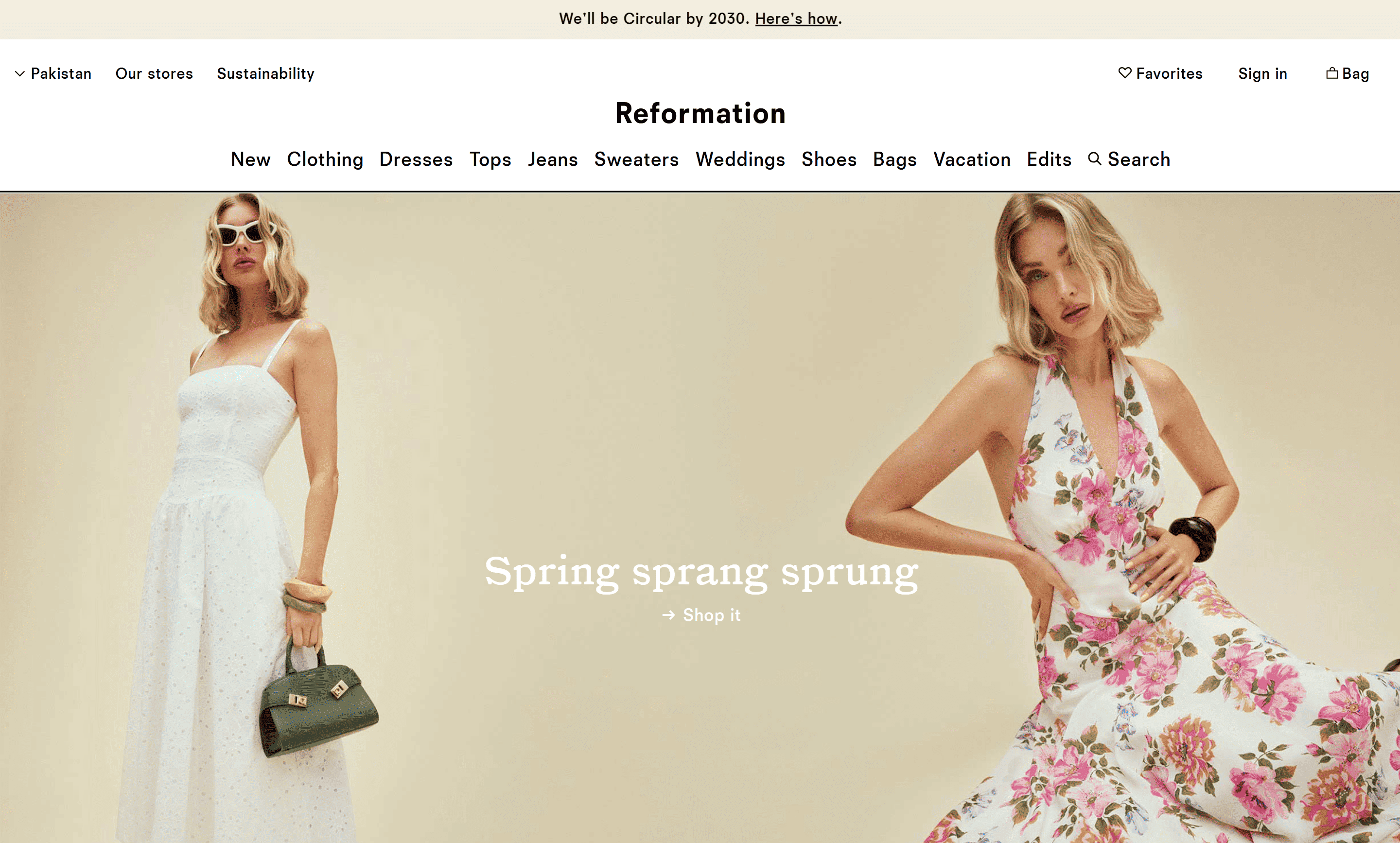 reformation brand